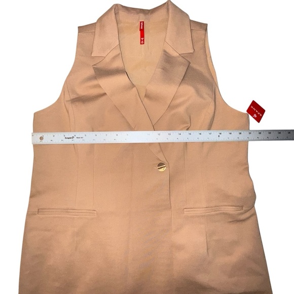 NWT SPANX The Perfect Vest Dress - Toffee Plus 1X - Picture 15 of 15